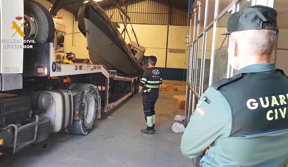 La Guardia Civil desmantela una red que distribuía grandes cantidades de hachís y marihuana por Europa