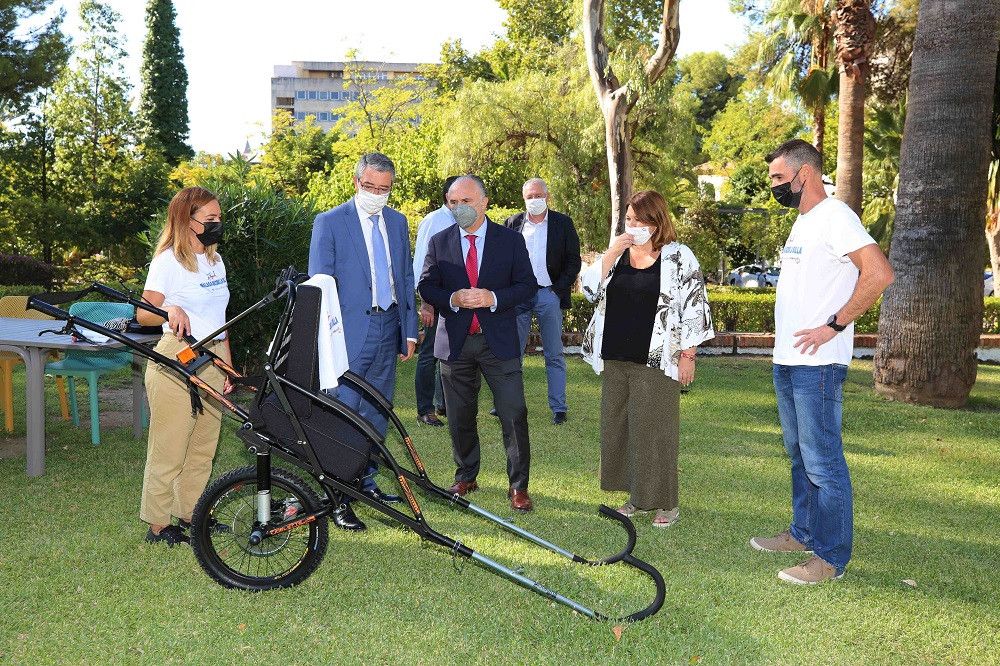 La Diputación de Málaga organiza rutas accesibles para personas con diversidad funcional por la Gran Senda