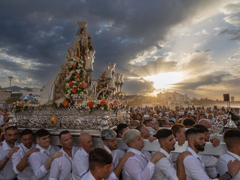 Marbella se vuelca con la celebración de la festividad de su Patrona, la Virgen del Carmen