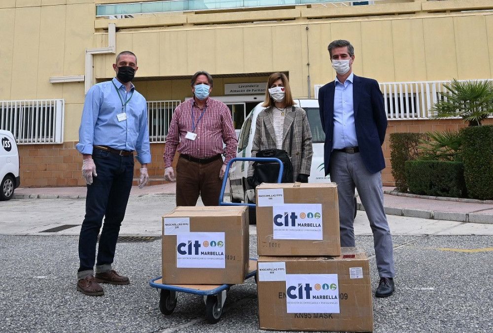 CIT Marbella considera que las empresas de la ciudad están mostrando "su cara más solidaria" durante la actual pandemia