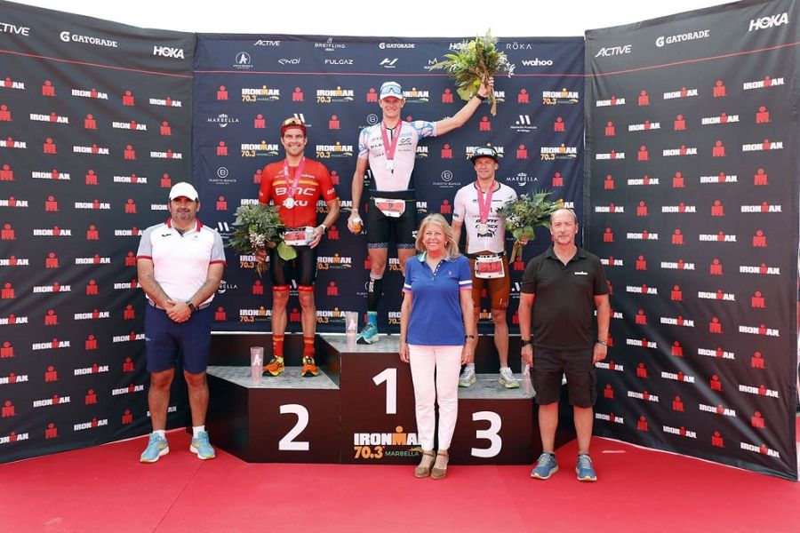 El 69% de los participantes en el Ironman 70.3 celebrado ayer eran extranjeros