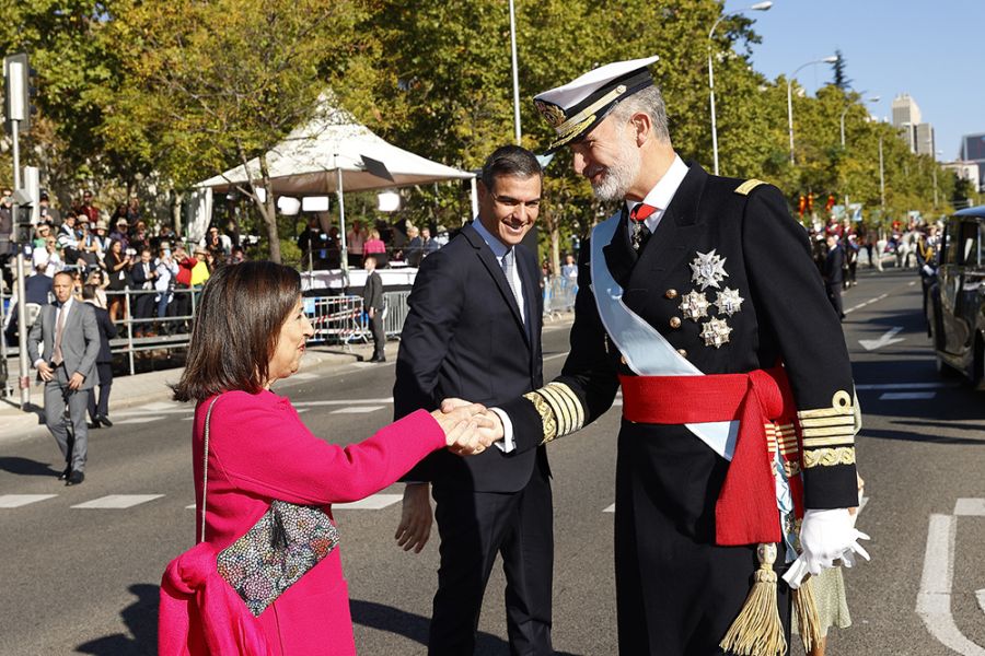 Los reyes han presidido el desfile por el Día de la Fiesta Nacional