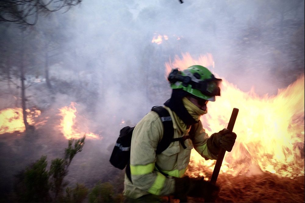 La Diputación abre el plazo para solicitar ayudas a los afectados por el incendio de Sierra Bermeja