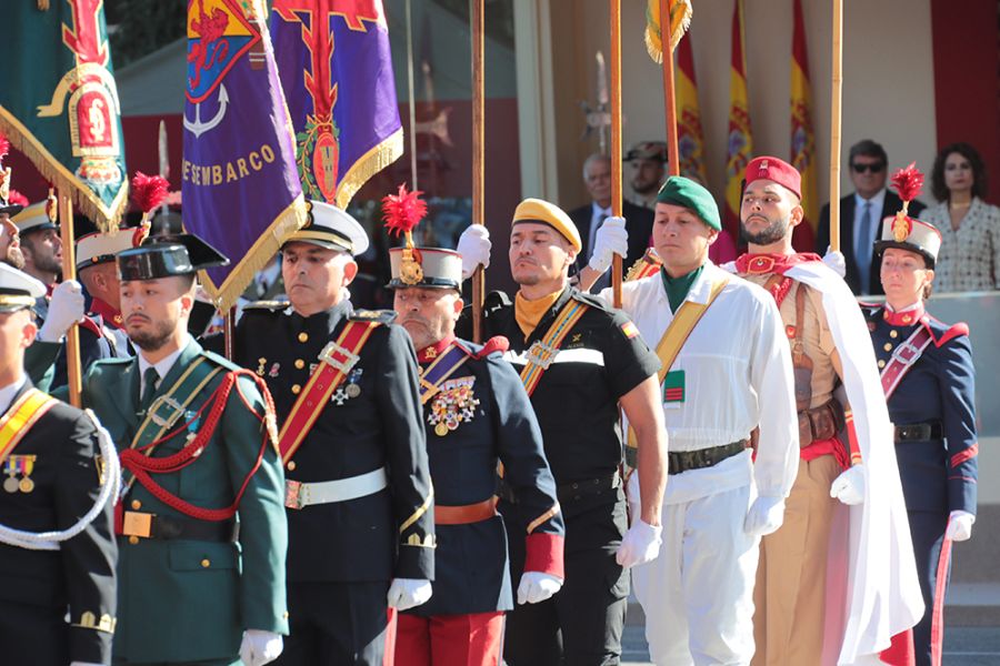 Los reyes han presidido el desfile por el Día de la Fiesta Nacional