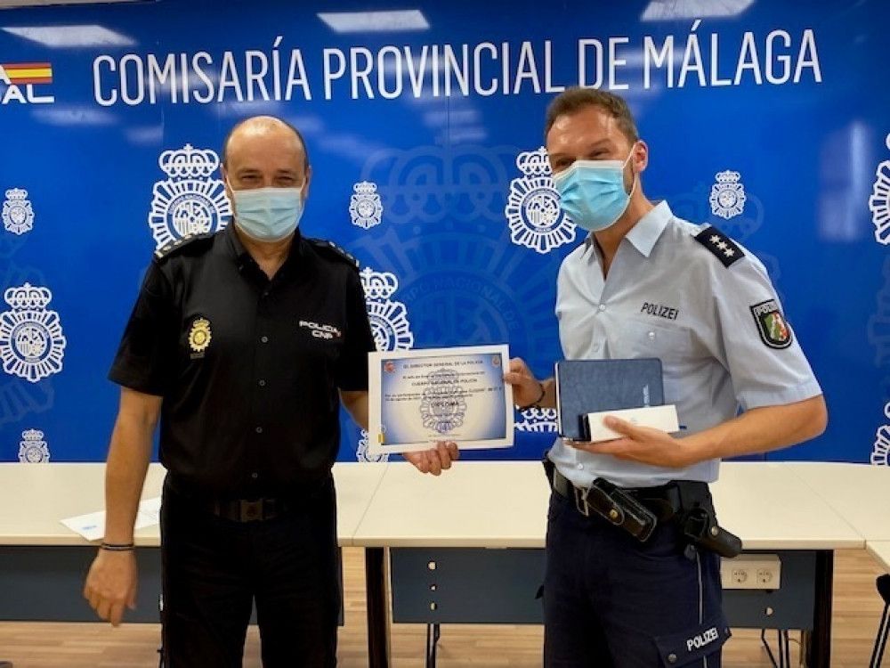 El Servicio de Atención al Turista Extranjero cuenta en Málaga desde primeros de agosto con un agente de la Policía Alemana