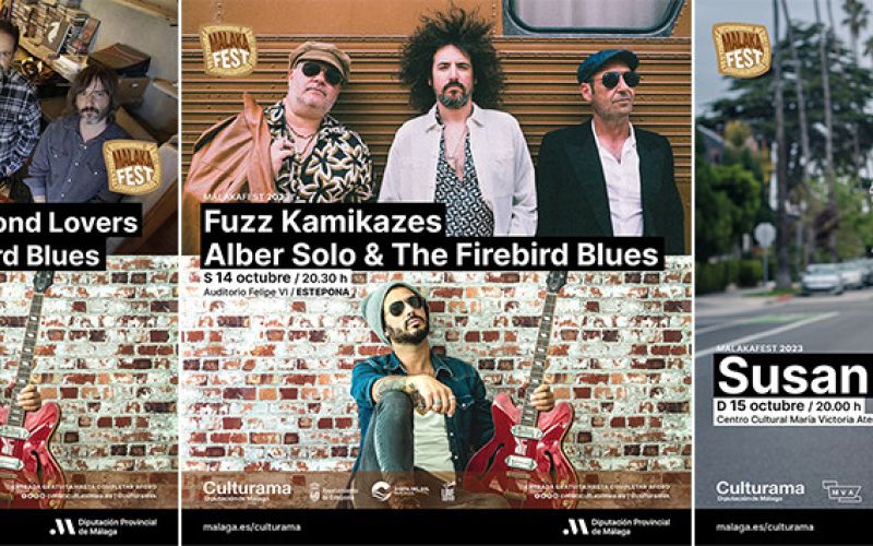 La Diputación de Málaga vuelve a traer a la provincia a bandas referentes del blues con el III Malakafest