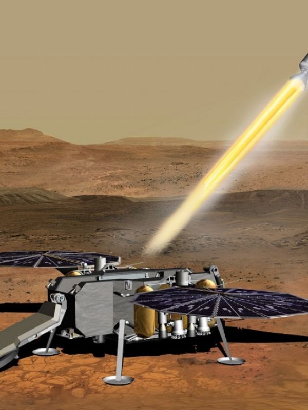 La NASA y la ESA proyectan traer muestras marcianas a la Tierra