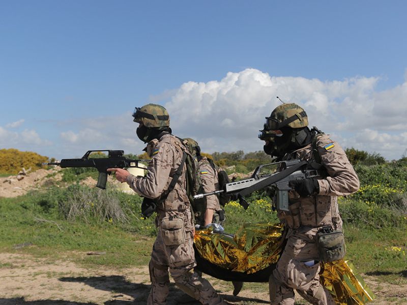 Más de dos mil militares ucranianos han sido instruidos en el Toledo Training Coordination Center