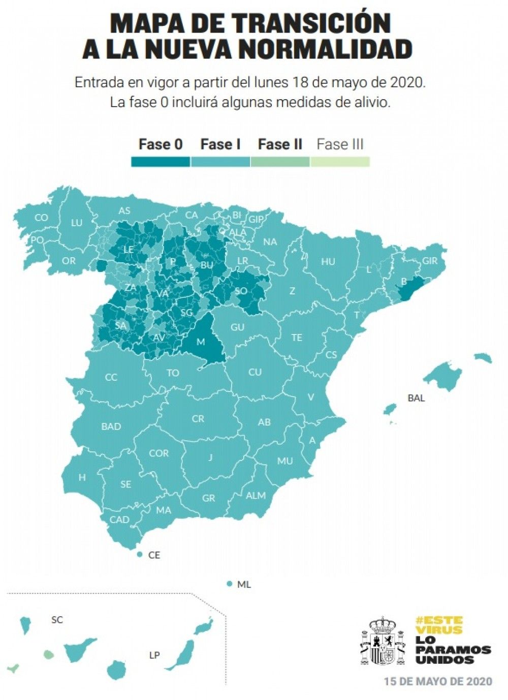 El BOE publica nuevas medidas que flexibilizan las condiciones de los territorios en Fase 2