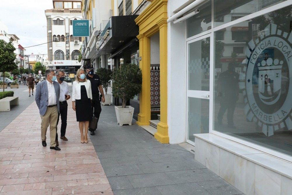 La Policía Local reabre sus puertas en el centro de San Pedro Alcántara