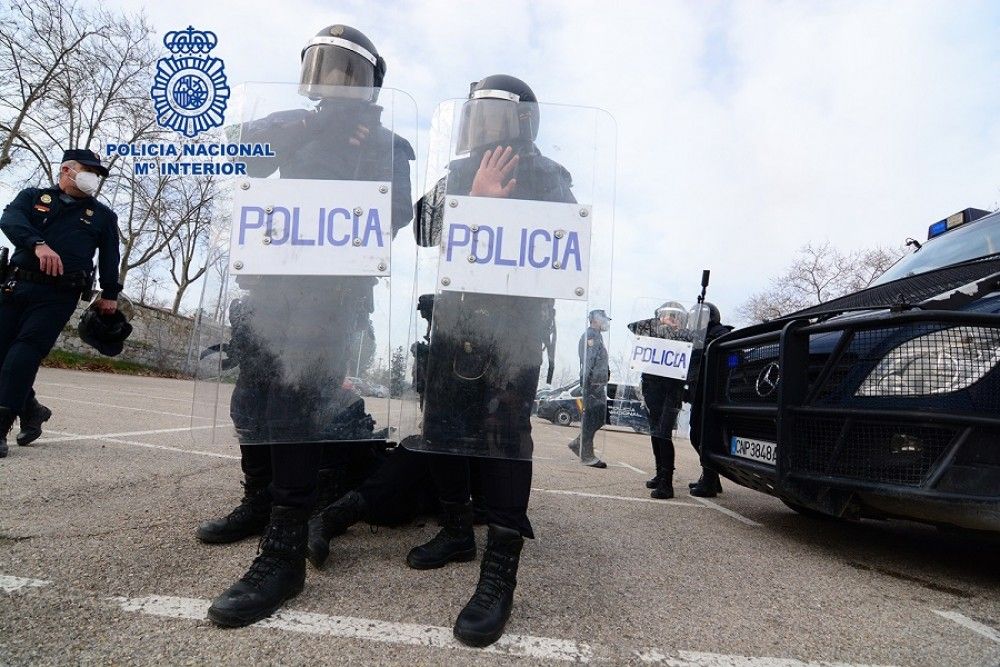 La Policía Nacional ha impartido un nuevo curso formativo para agentes de la Unidad de Prevención y Reacción