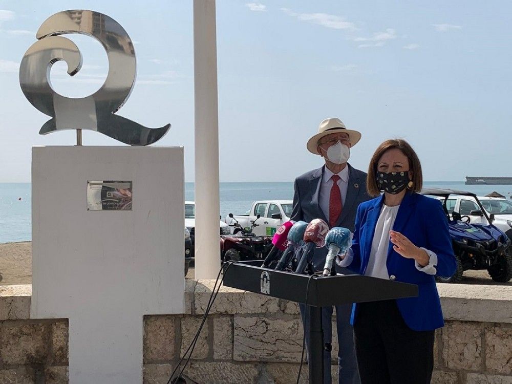 Patricia Navarro considera que el Plan de Playas Seguras de la provincia de Málaga ha "superado con nota" sus objetivos