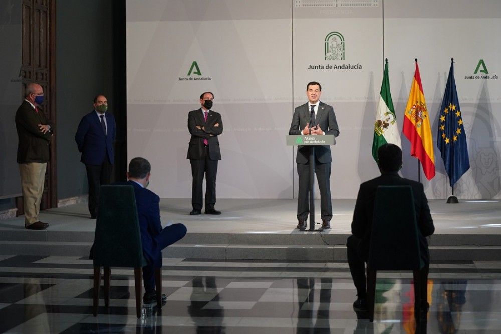 La Junta propone un paquete de medidas de apoyo para pymes y autónomos por 660 millones