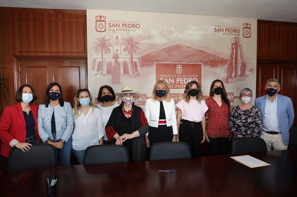 La alcaldesa rubrica los convenios de colaboración con Fundatul, Principito, Valores y Afisamp con una subvención municipal cercana a los 160.000 euros