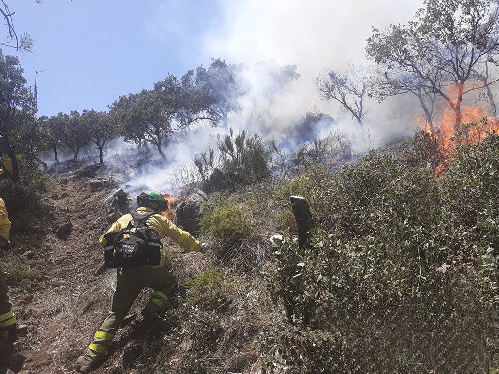 El desalojo por el incendio de Mijas se mantiene sólo para tres zonas: Pescadores, El Chorro y Pinos de Alhaurín, que suman 650 edificaciones