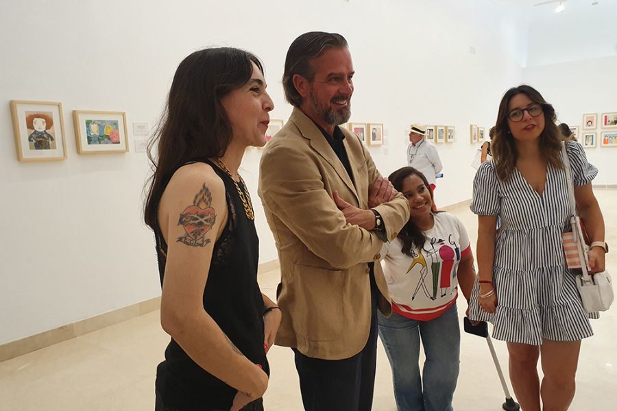 El MAD de Antequera de la Diputación acoge la muestra ‘Territorio Tim Burton’ de la ilustradora sevillana Irene Mala