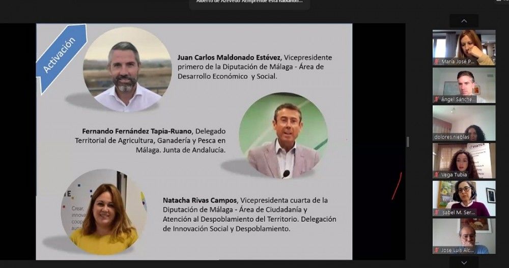 Expertos debaten sobre los retos a los que se enfrenta el interior de la provincia de Málaga para frenar la despoblación