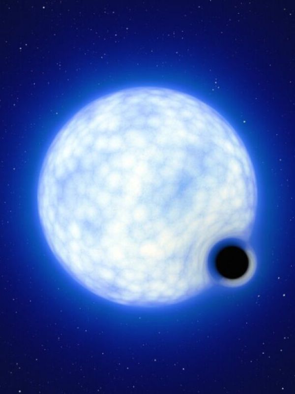 Descubierto un agujero negro inactivo fuera de nuestra galaxia