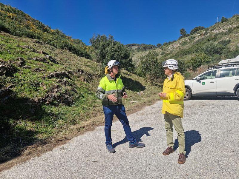 La Junta invierte 1,4 millones en montes públicos de la provincia para la prevención de incendios
