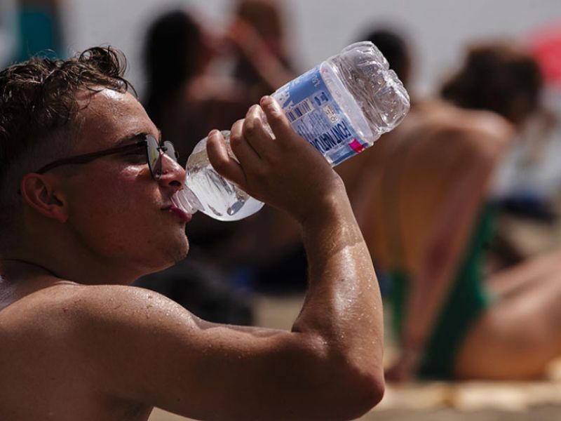 Aviso naranja por calor hoy domingo en las provincias de Córdoba, Jaén y Sevilla