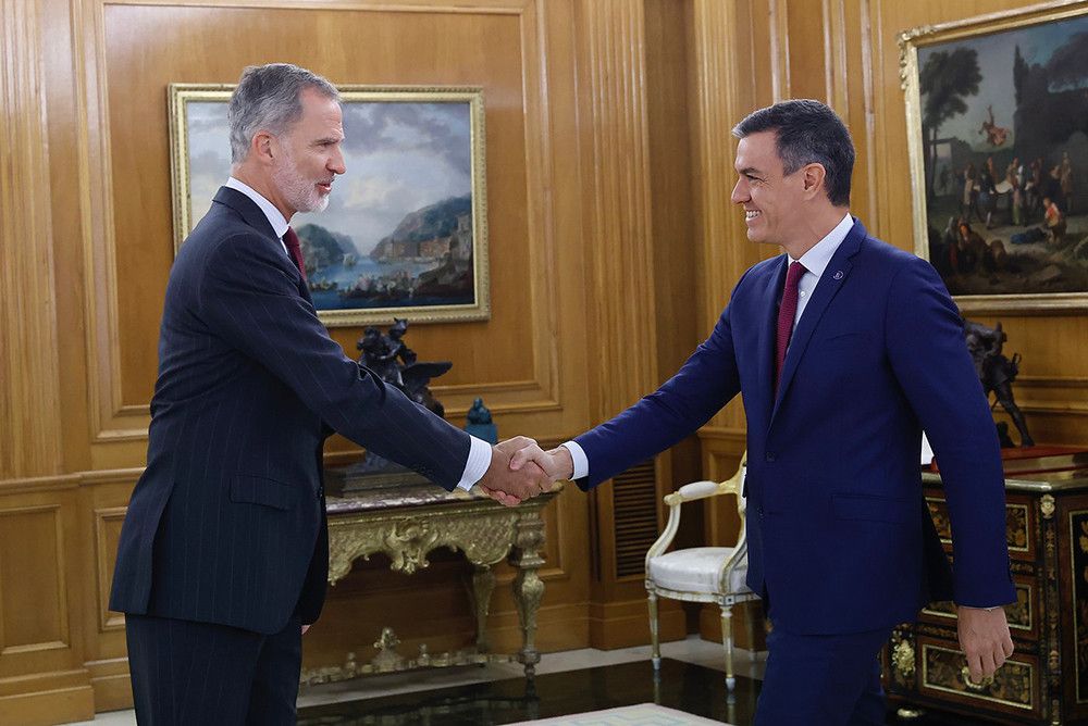 El rey propone a Pedro Sánchez como candidato a la Presidencia del Gobierno
