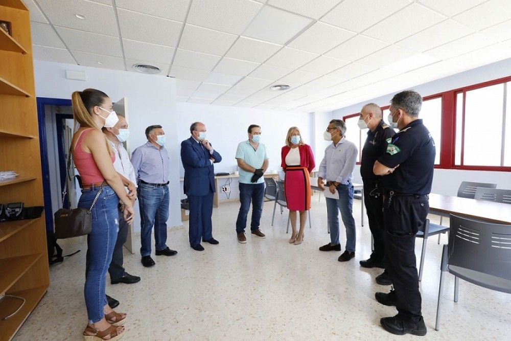 La Jefatura de la Policía Local retoma la celebración de los exámenes de conducir de la Dirección General de Tráfico tras la pandemia del Covid-19