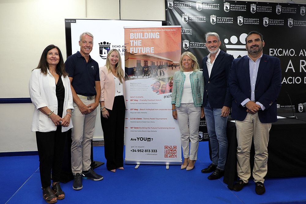 El Ayuntamiento respalda los torneos deportivos y la cena solidaria del sector inmobiliario de la Costa del Sol a beneficio de distintas asociaciones locales y de un proyecto educativo en Uganda
