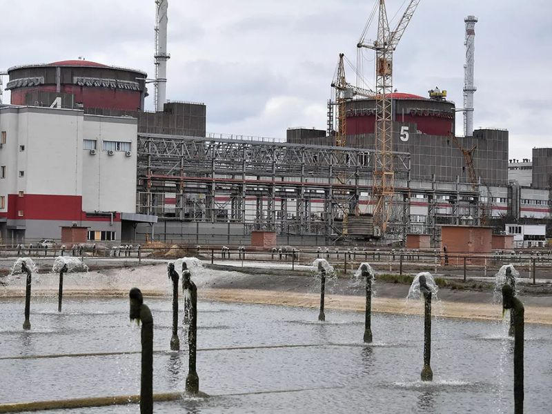 Completada la perforación de pozos subterráneos en la planta de Zaporozhie para enfriar los reactores parados
