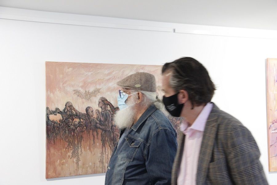 La Diputación de Málaga reúne en una exposición la obra creada por casi medio centenar de artistas malagueños durante el periodo de confinamiento