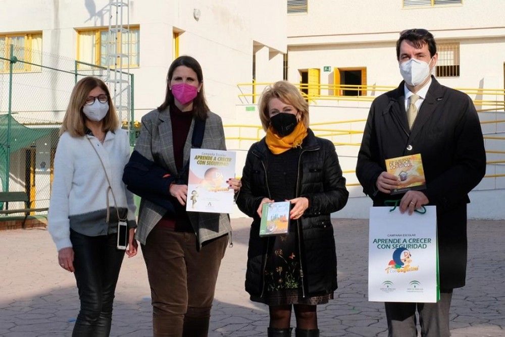 Más de 400 escolares malagueños aprenden la importancia en la prevención de riesgos