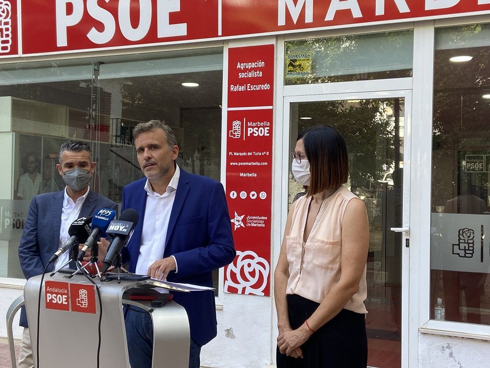 El PSOE califica de "importantísimo revulsivo" la llegada de los fondos europeos a Marbella