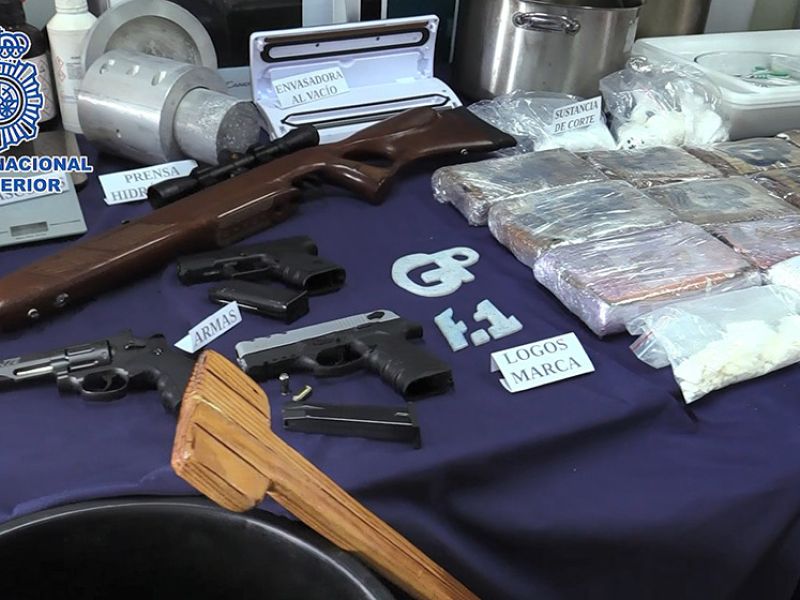 La Policía Nacional detiene a un reconocido “chef de la droga” en una operación contra la producción y tratamiento de cocaína