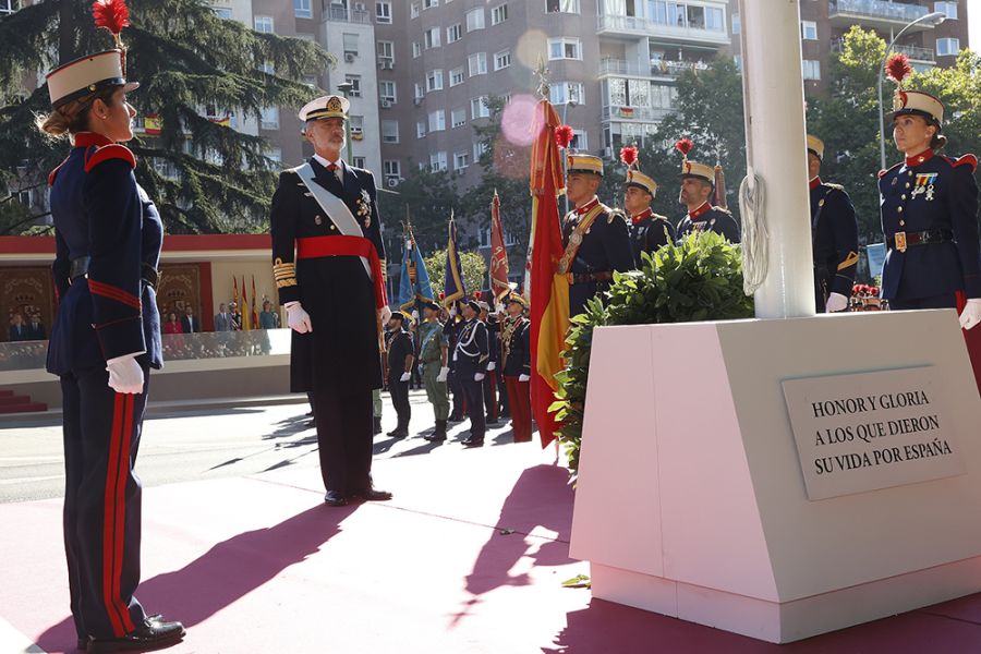 Los reyes han presidido el desfile por el Día de la Fiesta Nacional