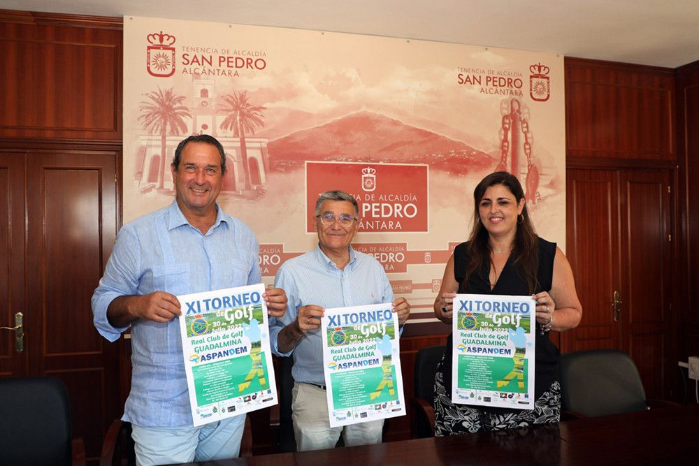 Regreso del Torneo de Golf a beneficio de Aspandem, que tendrá lugar el próximo día 30 en el campo sur de Guadalmina
