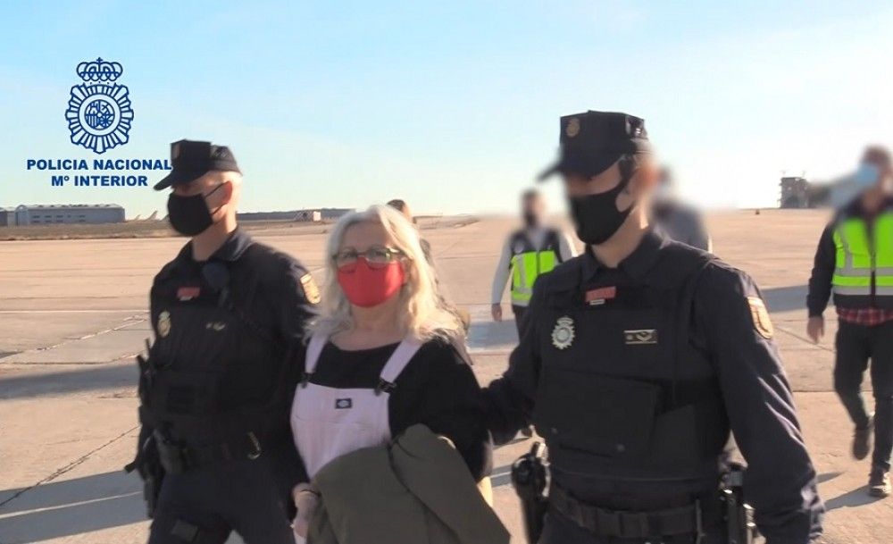 Bélgica entrega a España a la etarra María Natividad Jáuregui Espina