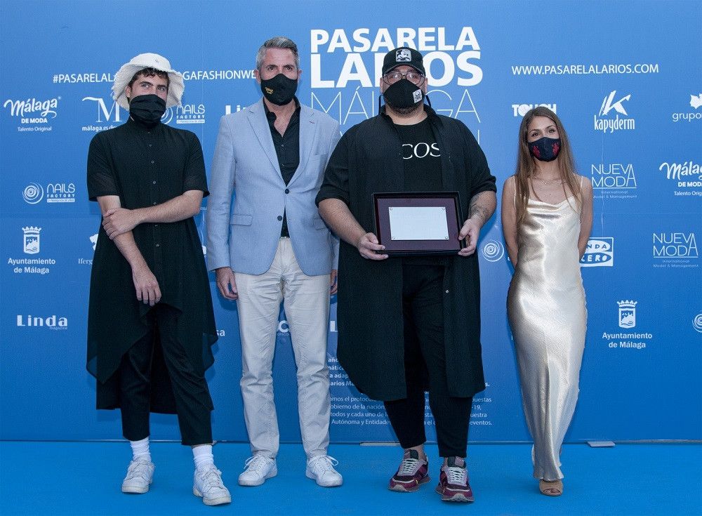 El torremolinense Antonio Arcos gana el Premio Talento Novel en la Pasarela Larios con el impulso de Málaga de Moda’