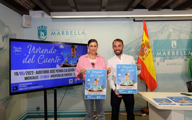 El Auditorio José Pernía Calderón albergará el día 19 el espectáculo Viviendo del cuento’, del cómico malagueño Tomás García