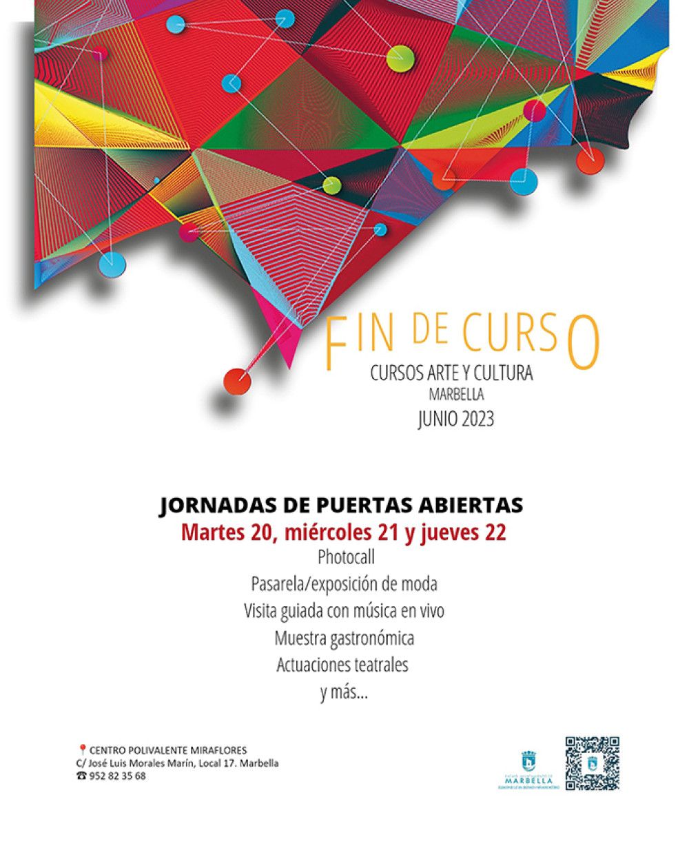Los alumnos de Arte y Cultura organizan una programación especial de fin de curso con una veintena de actividades