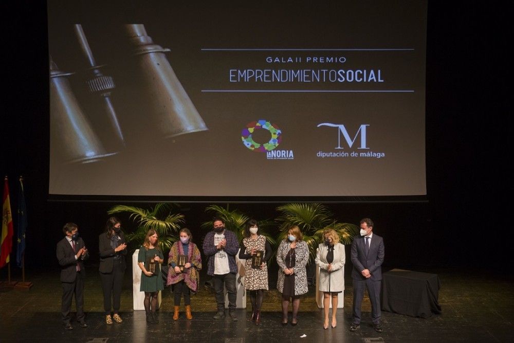 La Traviesa Ediciones, openODS, y TO en casa, ganadores del II Premio de Emprendimiento Social La Noria de la Diputación de Málaga