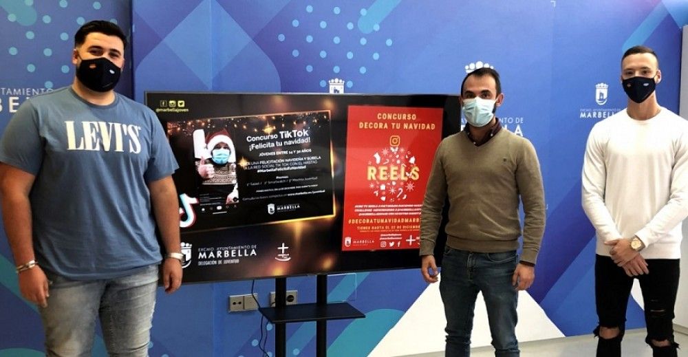 La Delegación de Juventud y la Asociación Juvenil Marbella es más’ ponen en marcha los concursos Reels Decora tu Navidad’ y TikTok Felicita tu Navidad’