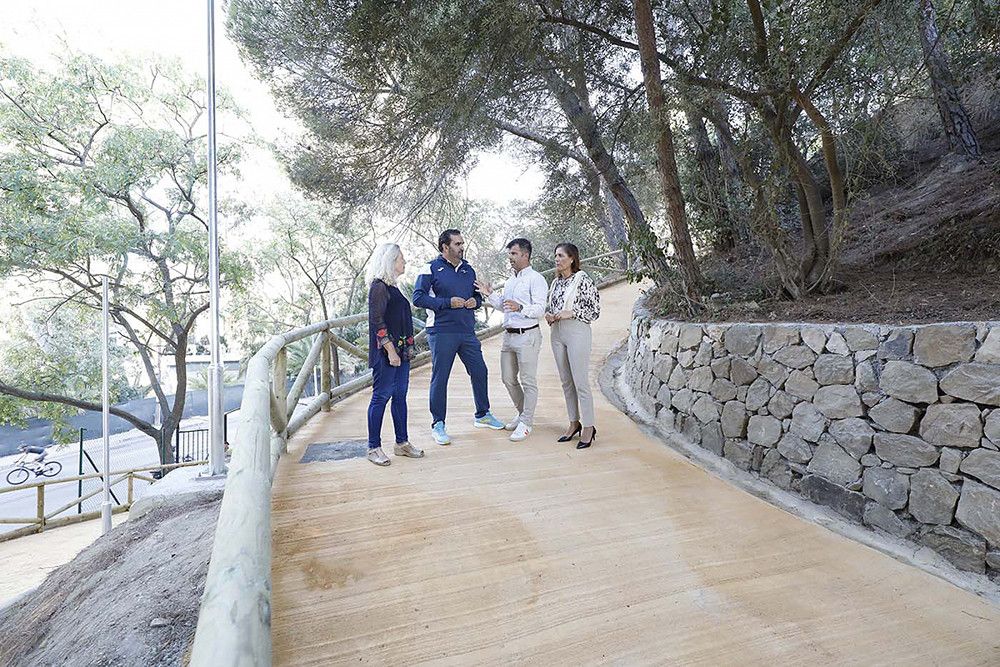 El Ayuntamiento recupera 2.000 metros cuadrados de los senderos del Pecho de las Cuevas y finaliza su acondicionamiento integral para uso y disfrute de los ciudadanos