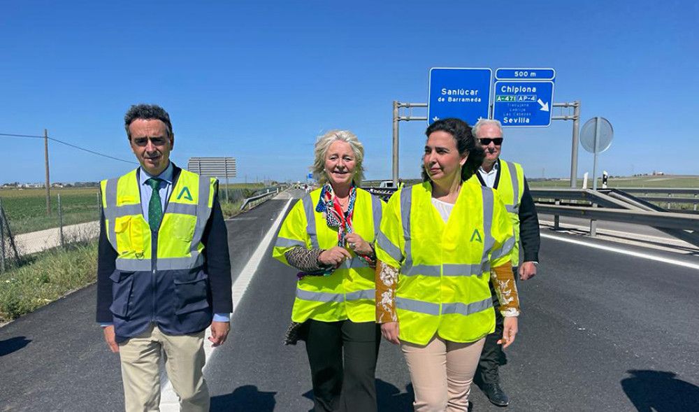 La Junta finaliza con dos meses de antelación la reparación de la autovía de Chipiona a Jerez