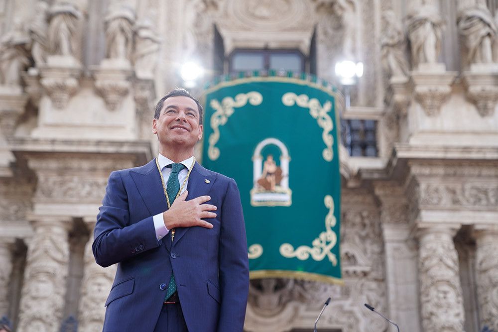 Juan Manuel Moreno toma posesión como presidente de la Junta de Andalucía