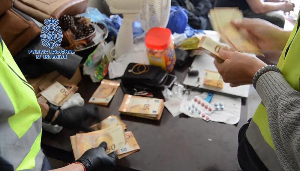La Policía Nacional desarticula una organización criminal dedicada al tráfico de anabolizantes y vigorizantes sexuales a través de Internet y sex shops