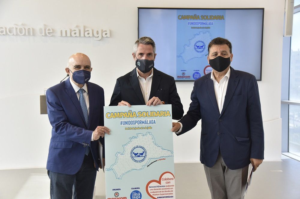 Sabor a Málaga’ y Maskom Supermercados lanzan la campaña solidaria #UnidosPorMálaga a beneficio de Bancosol