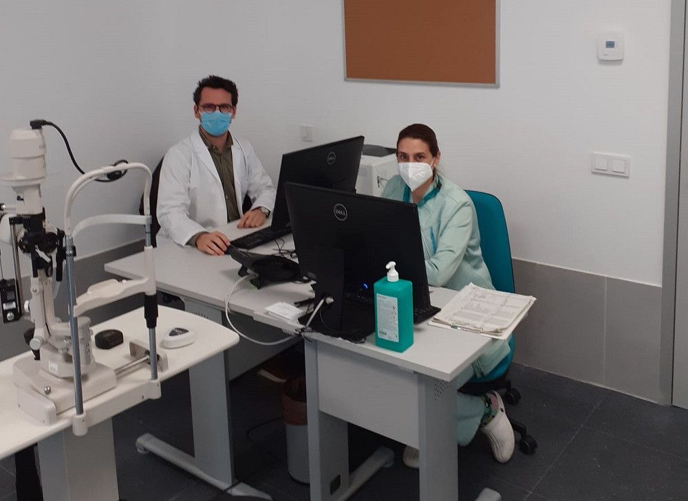 El Hospital de Alta Resolución de Estepona ha abierto las consultas de Oftalmología y en febrero se iniciarán las de Anestesiología
