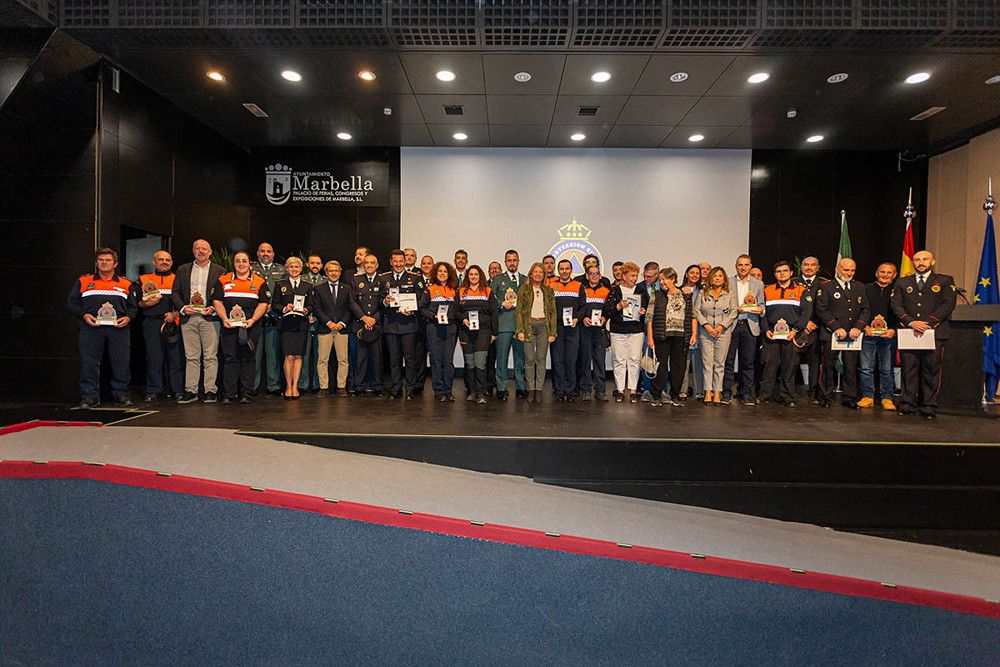 Celebrado el acto de entrega de medallas de Protección Civil
