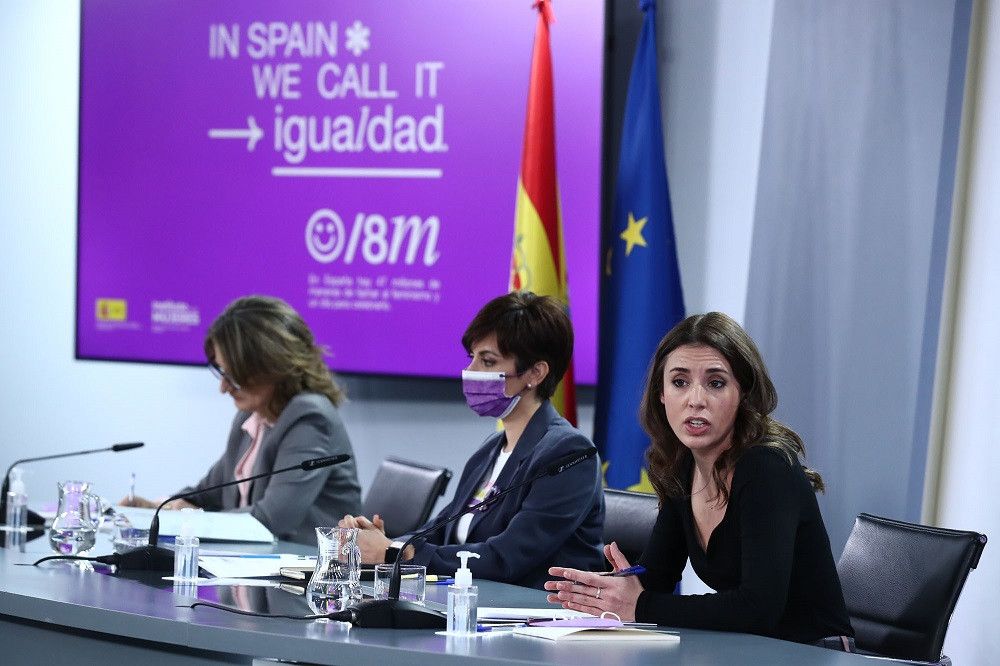 El  Gobierno gastará 21.319 millones de euros en el "Plan Estratégico para la Igualdad Efectiva de Mujeres y Hombres 2022-2025"