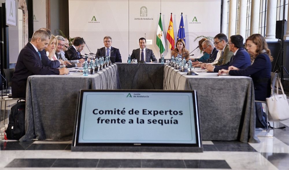 Andalucía movilizará otros 163 millones con un tercer Decreto de Sequía y pide al Gobierno una política del agua