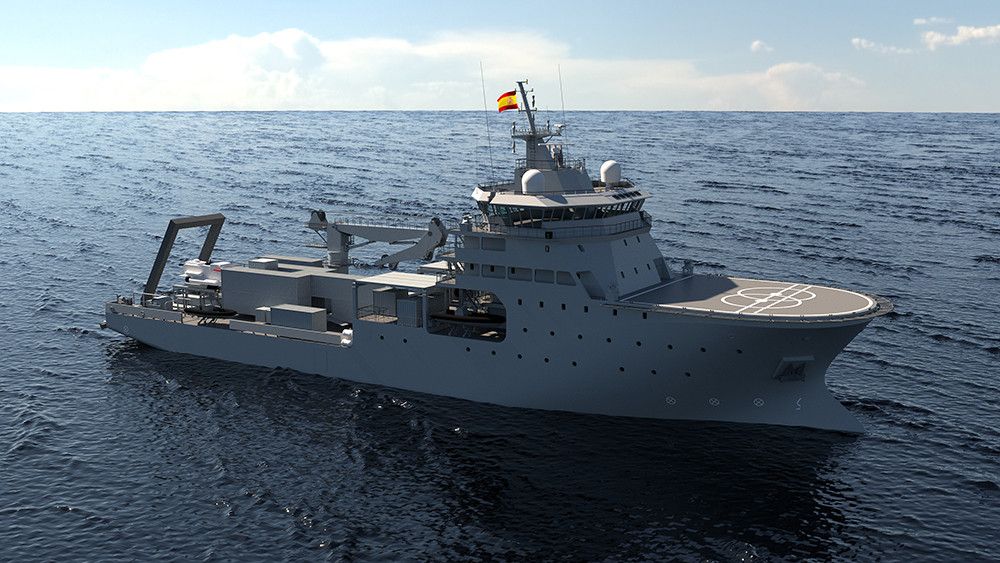 El Programa Buque de Acción Marítima de Intervención Subacuática de la Armada se encuentra ya en fase de diseño funcional